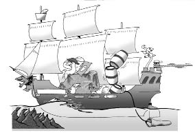 Cartoon illustrating topic