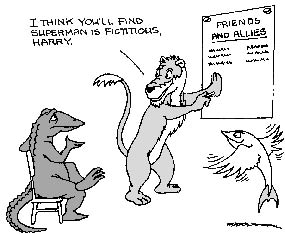 Cartoon illustrating topic